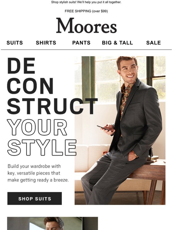 Moores Clothing: Back at it? Create a perfect-fitting work wardrobe ...
