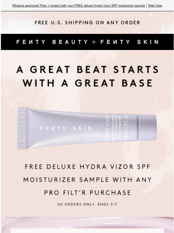 Fenty Beauty Email Newsletters Shop Sales, Discounts, and Coupon Codes