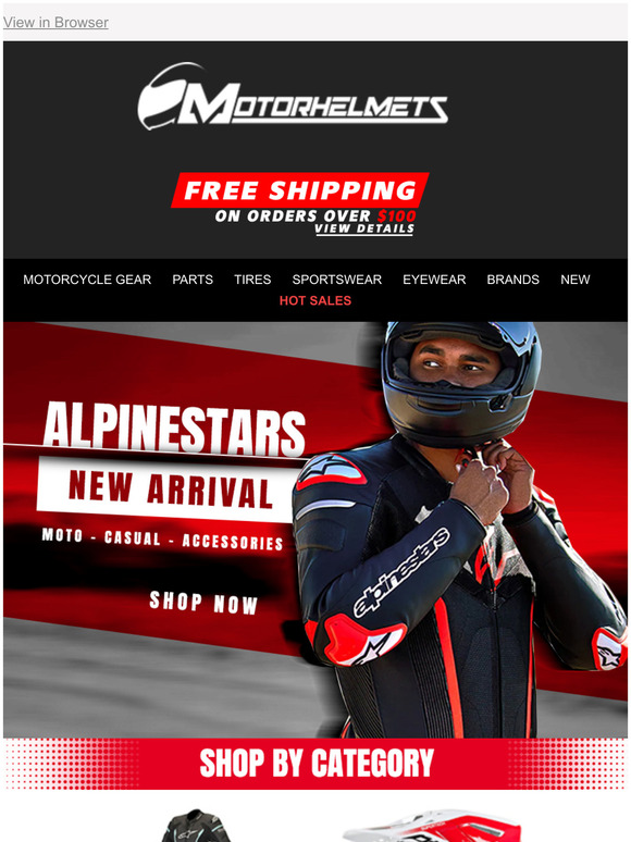 Discover the Alpinestars New Arrivals! Latest Moto Gear & Casual Apparel Available Now!