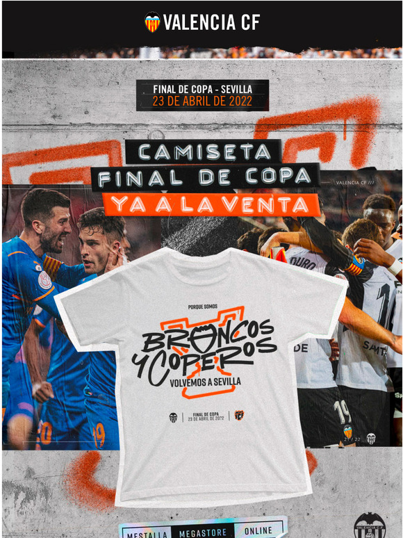  Ya a la venta la camiseta de la Final de la Copa del Rey!