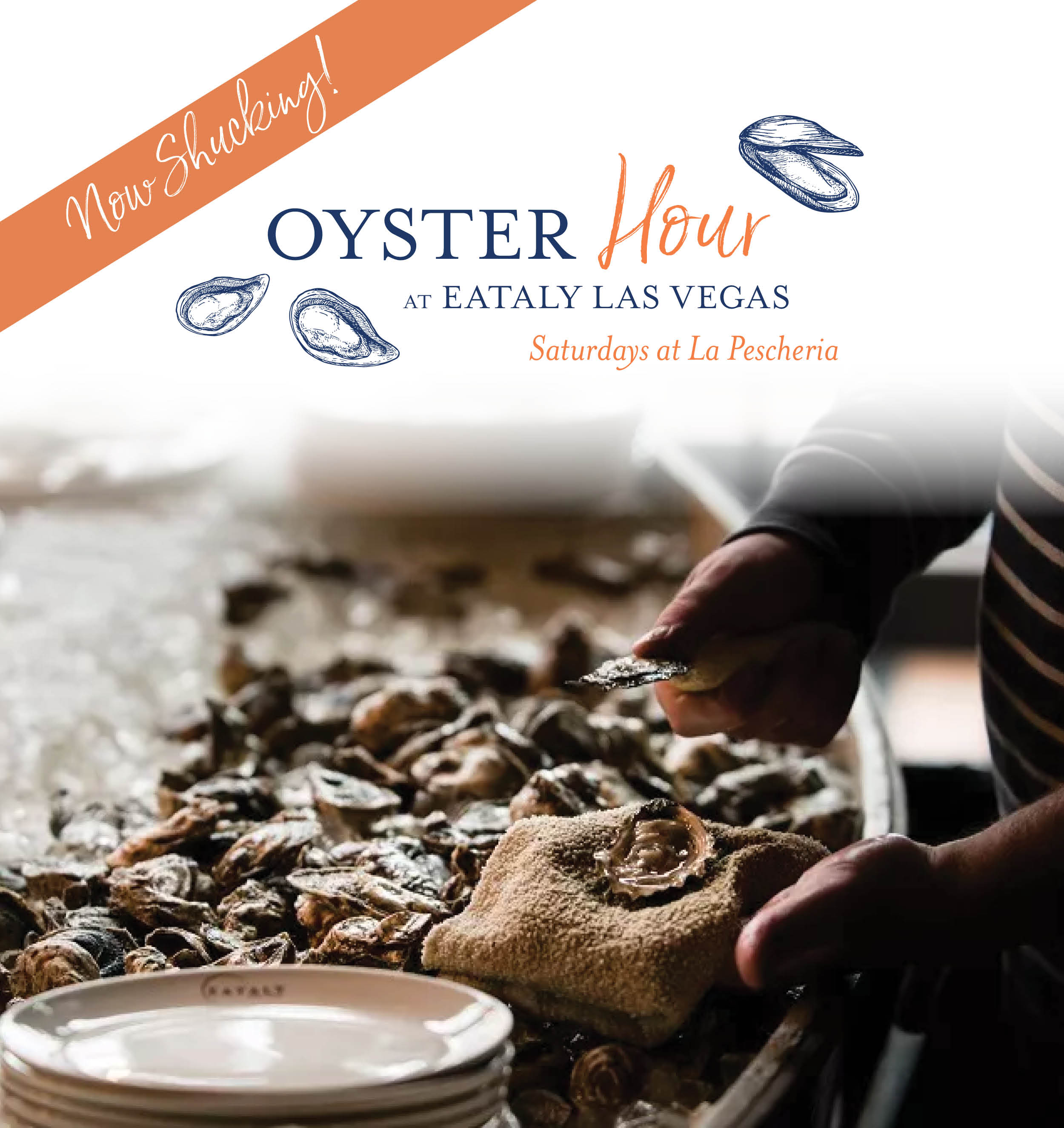 Eataly NA Weekly Oyster Happy Hour is Back! Milled