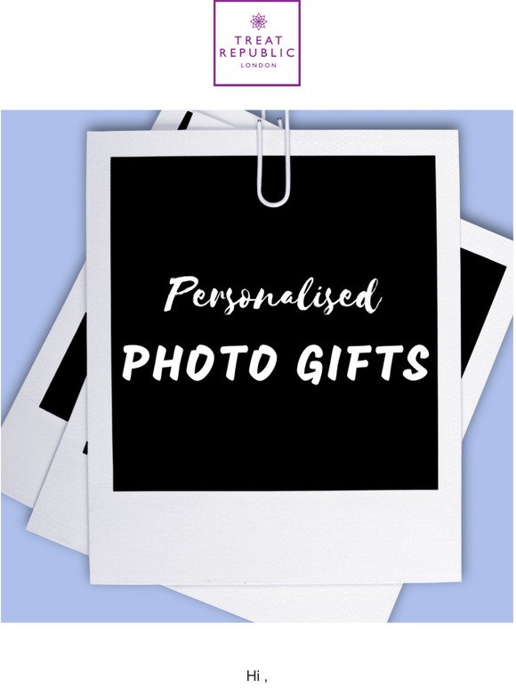 Say It All With A Photo Gift 