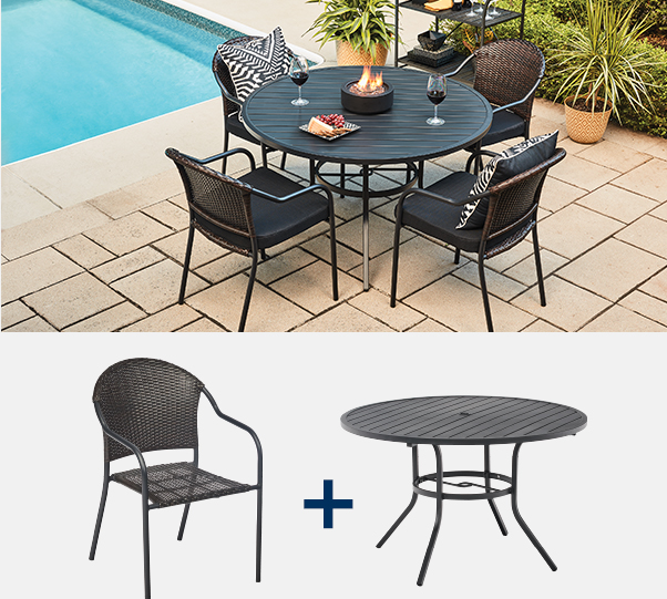 RONA Create your own patio set! Milled