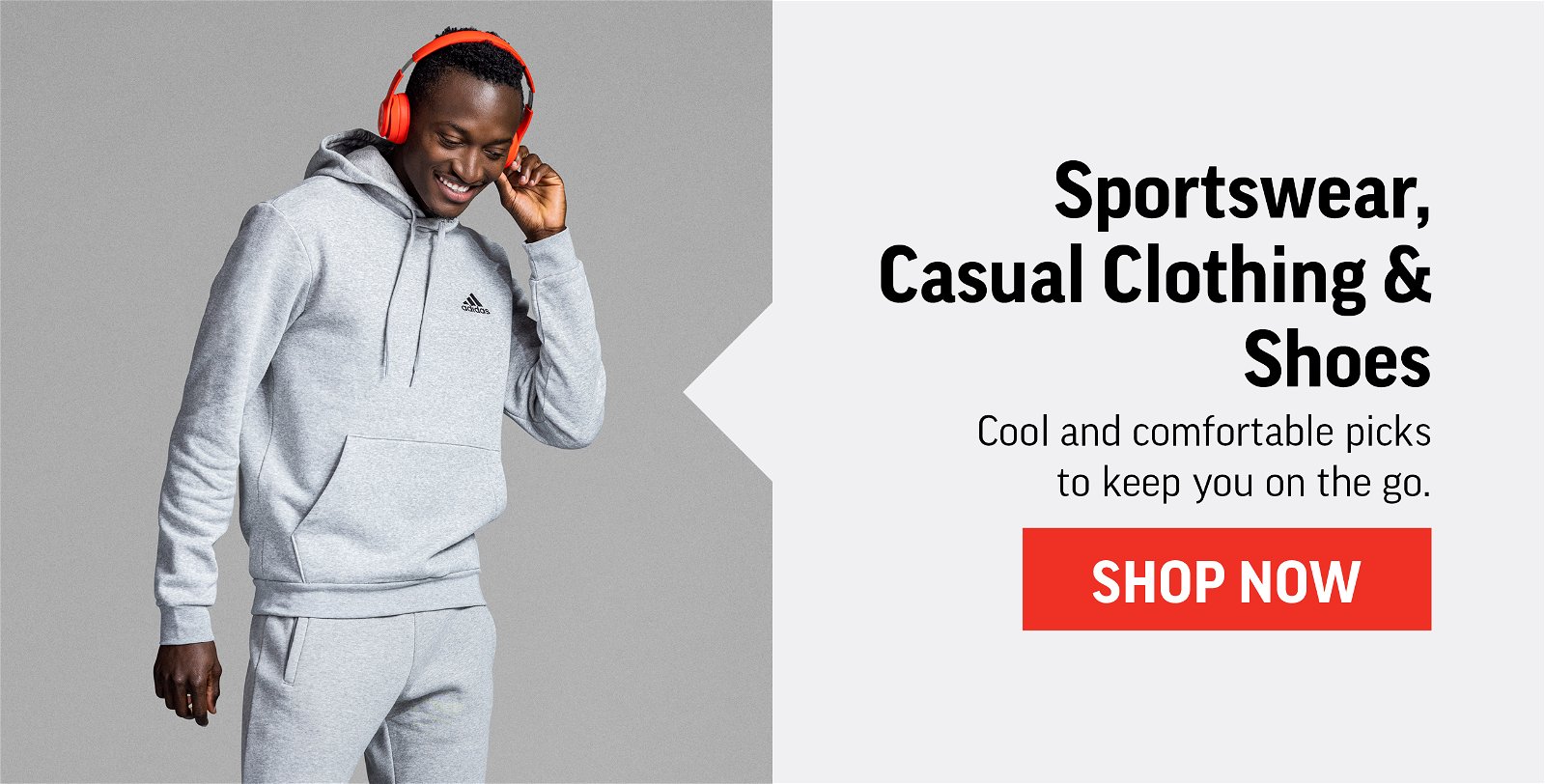 SPORTSWEAR, CASUAL CLOTHING & SHOES