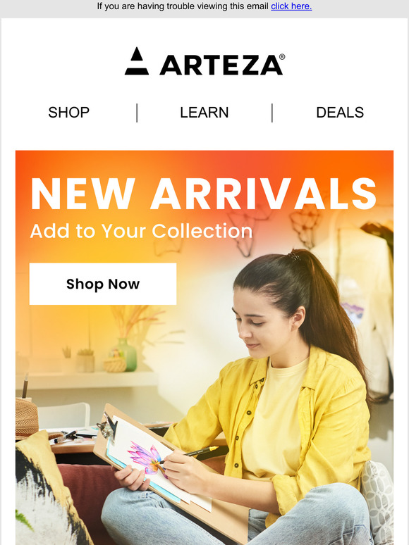 Arteza® Art Supplies Email Newsletters Shop Sales, Discounts, and