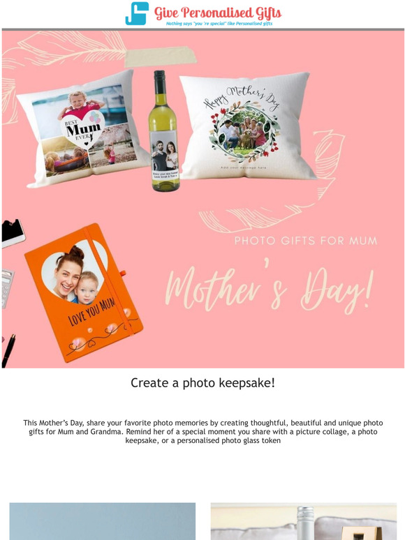 Create a photo keepsake!