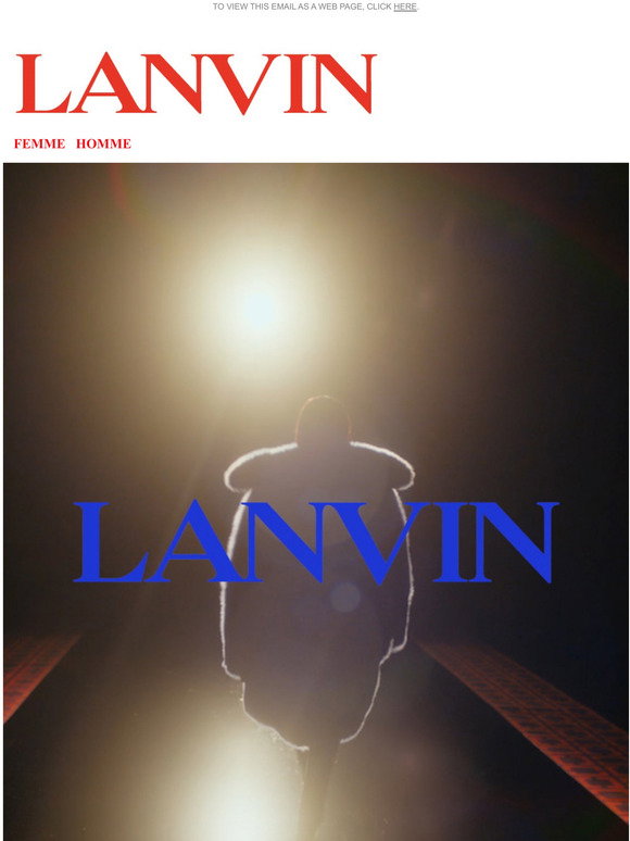 Lanvin Launches 'Poetry in Motion' Capsule Collection