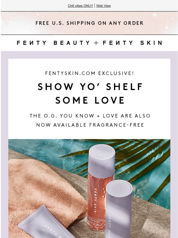 Fenty Beauty Email Newsletters Shop Sales, Discounts, and Coupon Codes