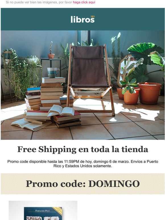 Libros787 24 horas de Free Shipping en toda la tienda! Milled