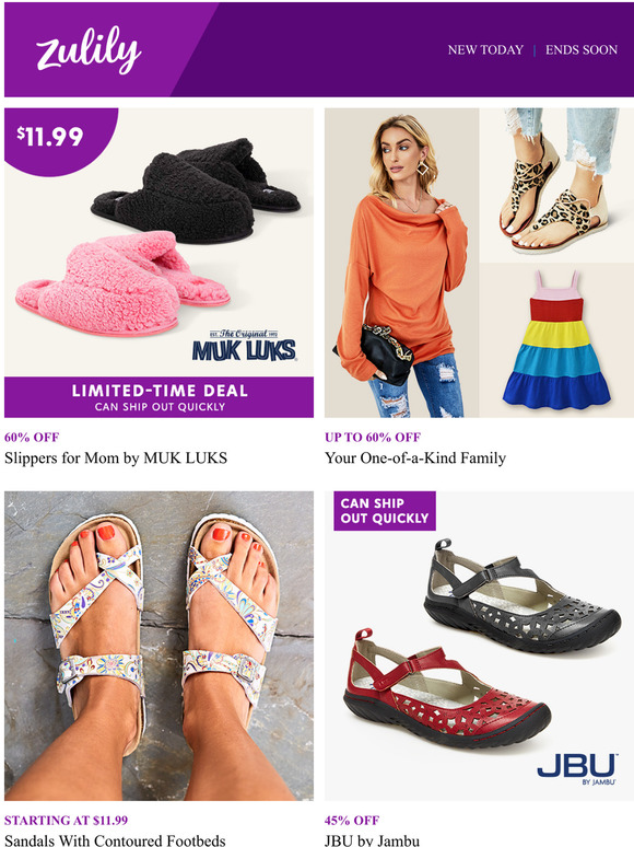 Zulily Slippers by MUK LUKS JBU by Jambu BOXED Smart Sips Coffee