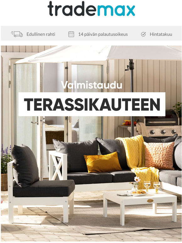 Ulkokausi lhestyy, uutuudet ovat tll!