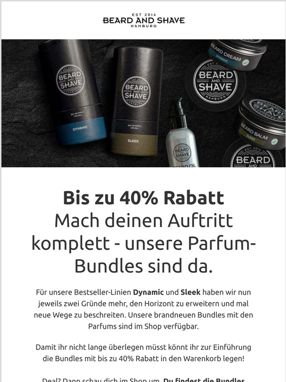  Mach deinen Auftritt komplett und spare bis 40% - unsere neuen Parfum-Bundles sind da  