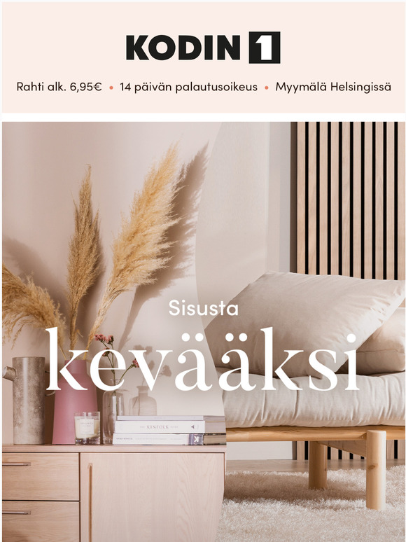 Kutsu kevt sislle!Sisusta tyylillsi 