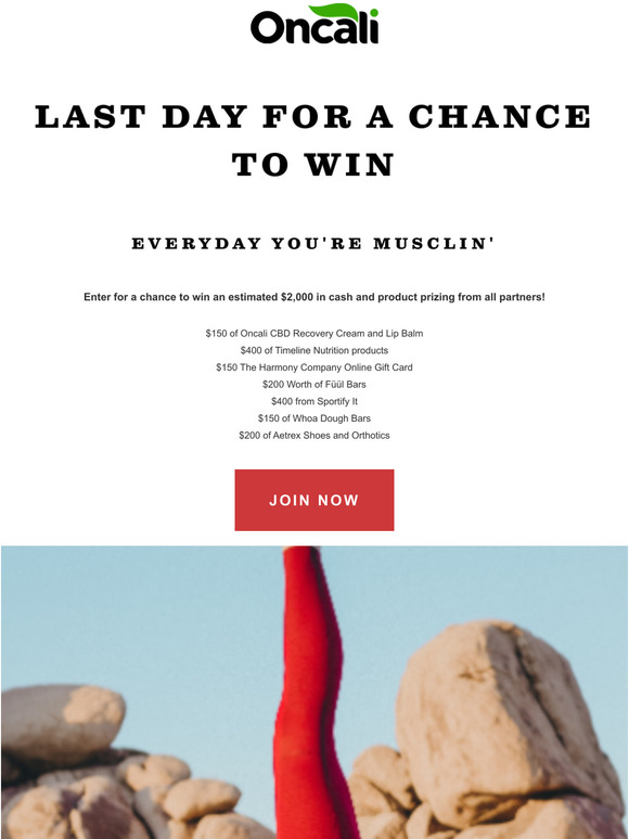 Last day for a chance to win