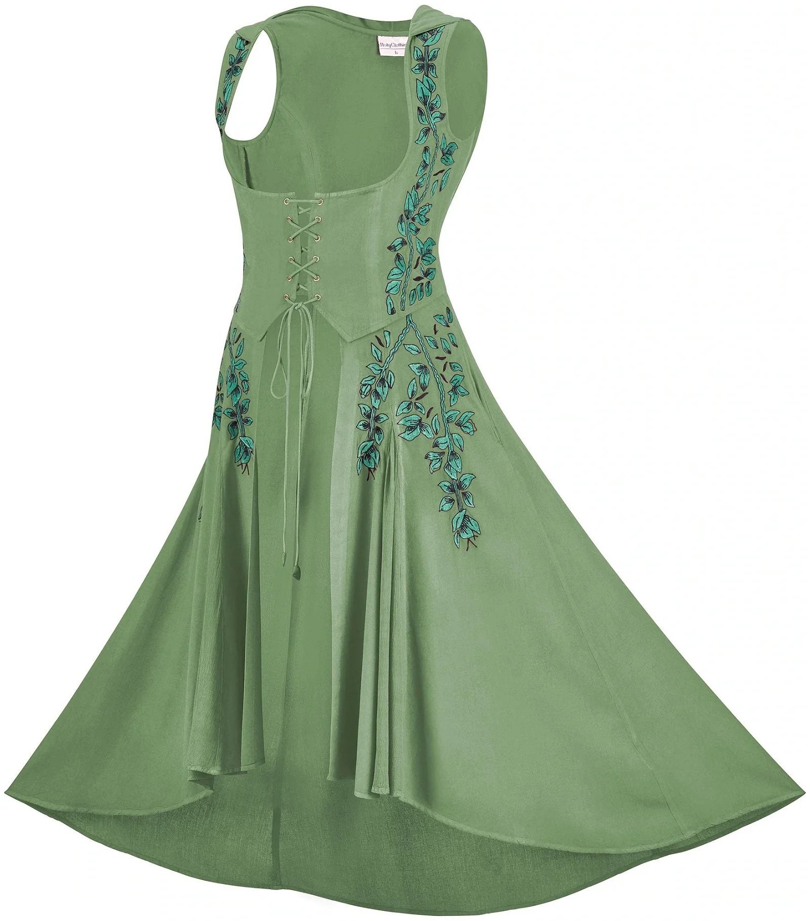 Image of Tauriel Maxi Overdress Limited Edition Spring Basil