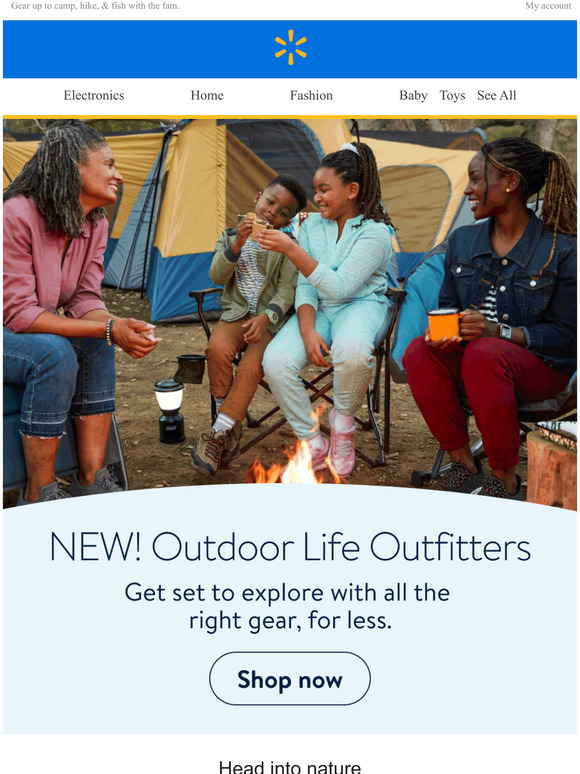 Walmart INTRODUCING Outdoor Life Outfitters Milled