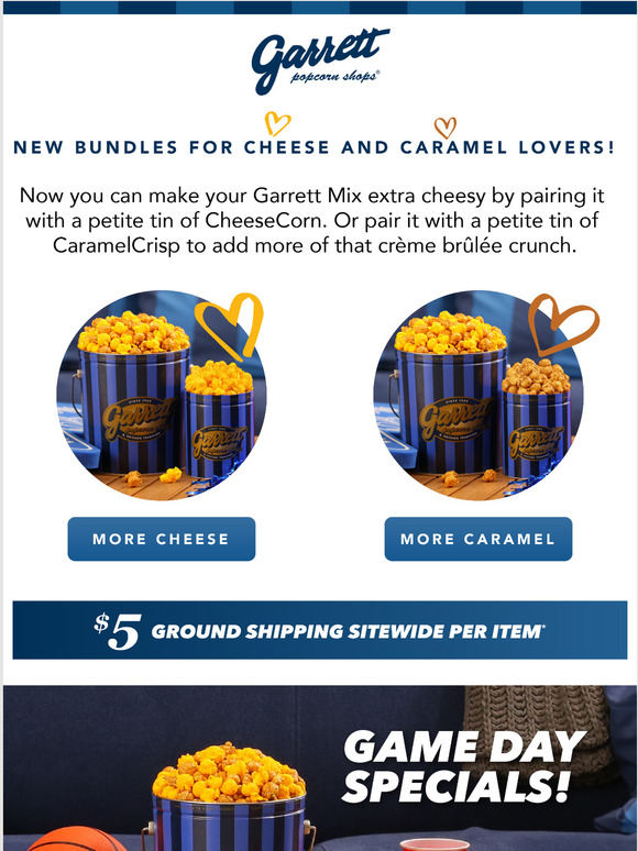 Garrett Popcorn New Garrett Mix Bundles Milled