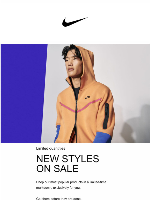 New Styles on Sale: save up to 30%