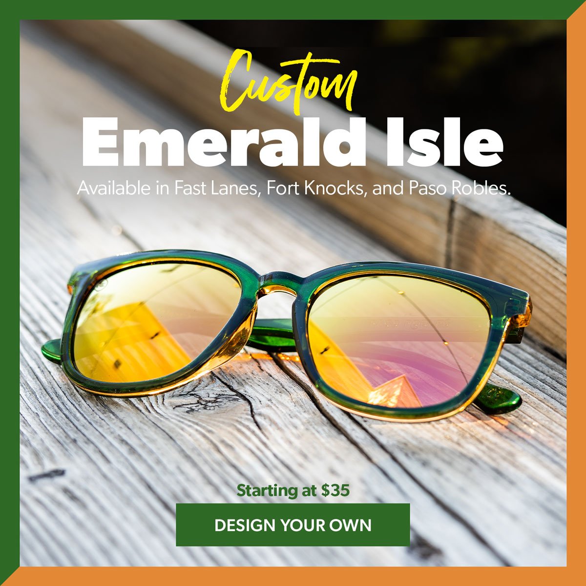 Knockaround: NEW Emerald Isle pieces! | Milled