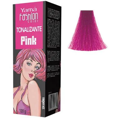 Kit Tonalizante Fantasia Fashion Color Pink + Ox 30v 100ml