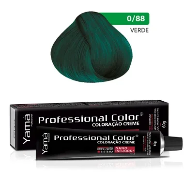 Coloração Yamá Creme Professional Color Nano Infusion Mix Verde
