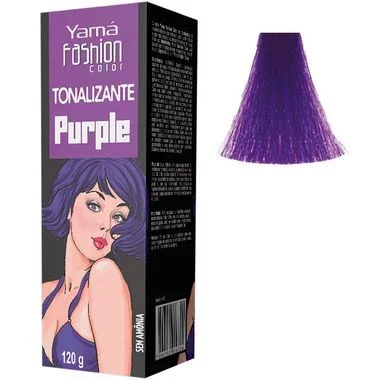 Kit Tonalizante Fantasia Fashion Color Purple + Ox 30v 100ml