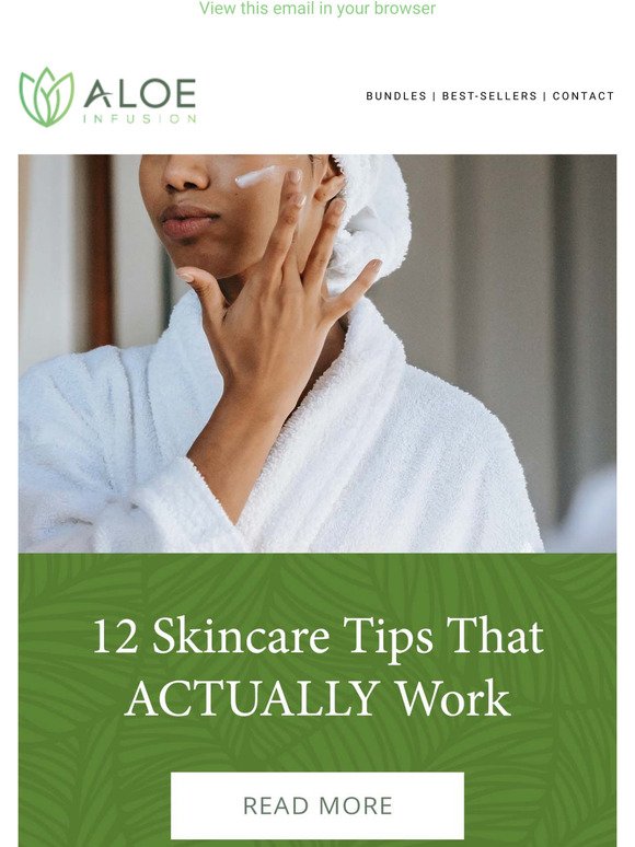 Skin Care Tips That ACTUALLY Work! 