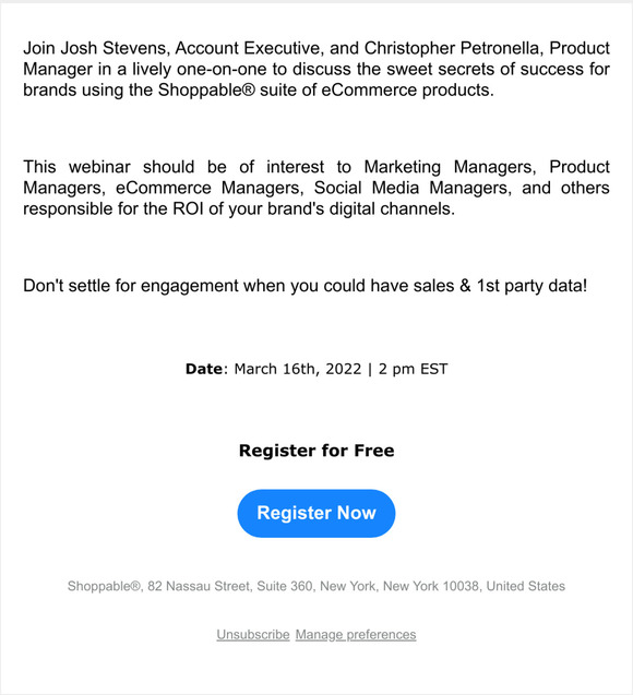 Boost Your Brand's Online ROI with this Live Webinar!