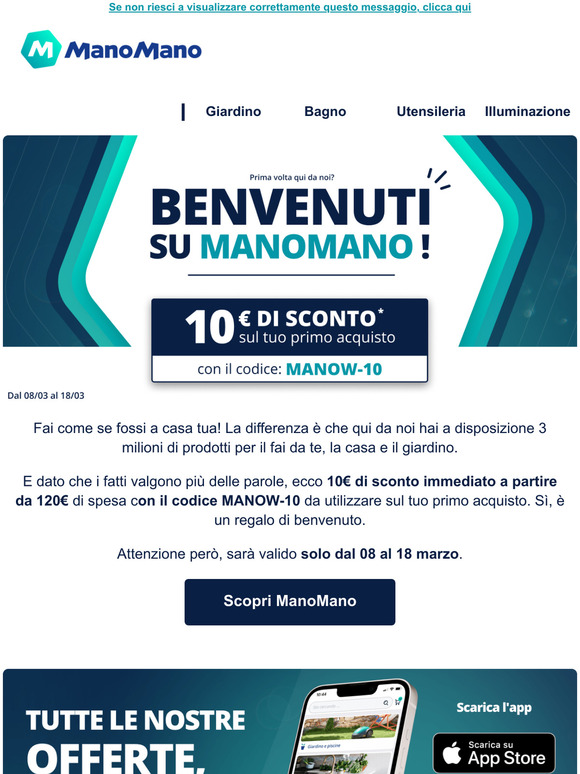 Benvenuto a casa nostra!