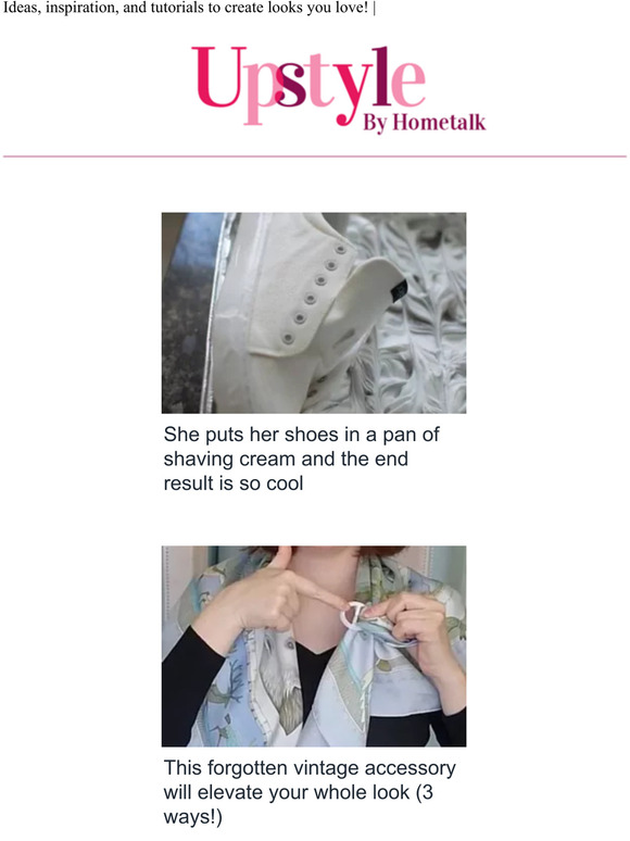 Put shaving cream on your shoes Milled