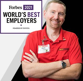Forbes 2021 | WORLD'S BEST EMPLOYERS