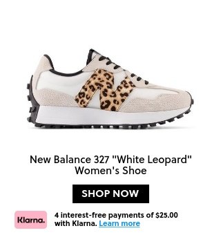 New Balance 327 "White Leopard" Women's Shoe