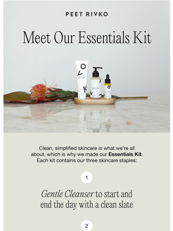 Meet your everyday Essentials