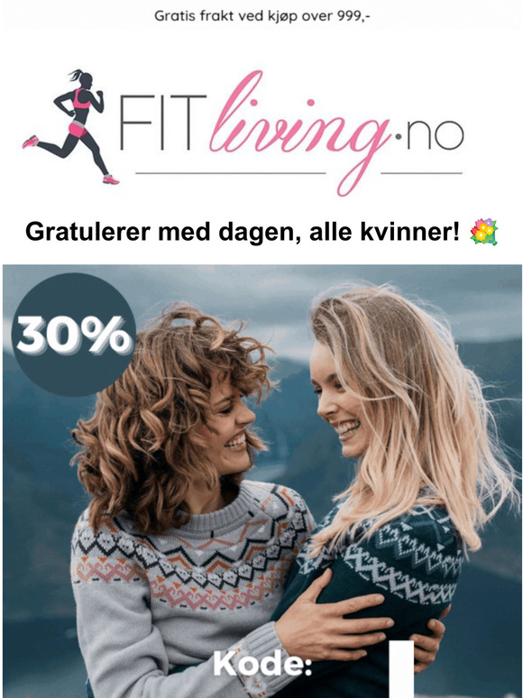 30% rabattkode til deg! 