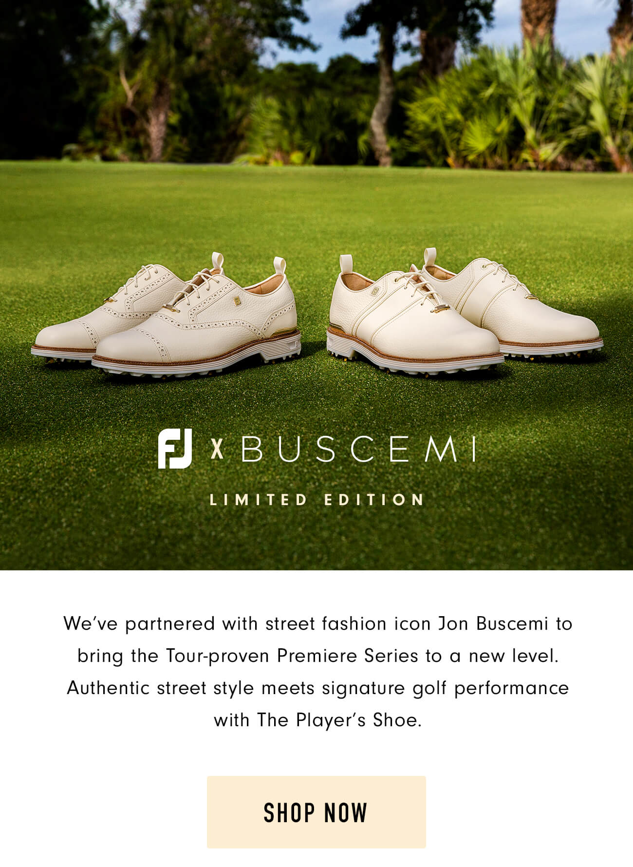 FootJoy Limited Edition FJ x Buscemi Milled