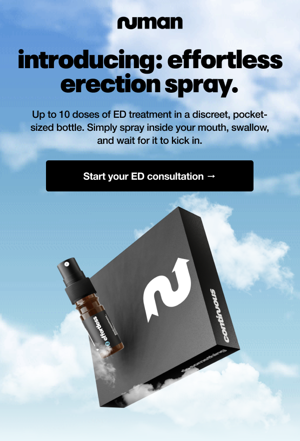 Vir Health Ltd. Introducing Effortless Erection Spray Milled