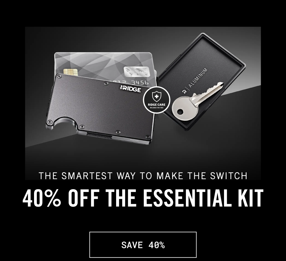 The smartest way to make the switch 40% off the essential kit