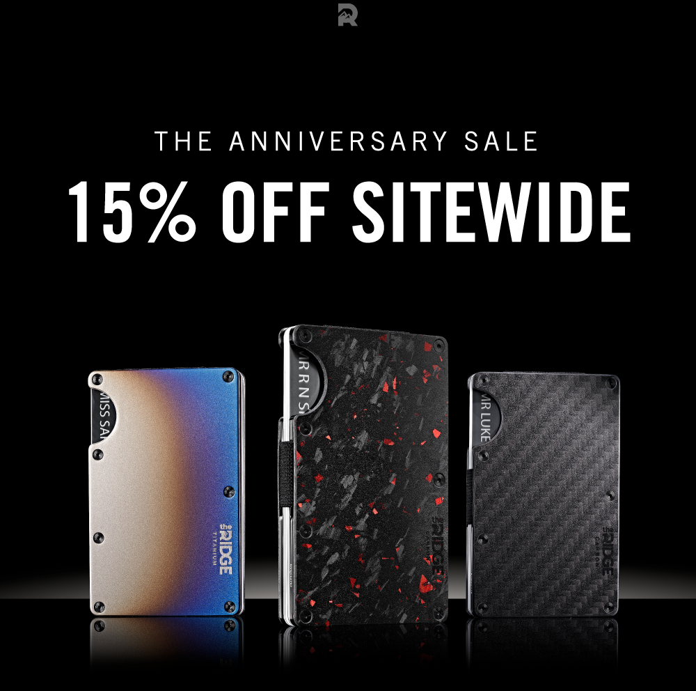 The Anniversary Sale 15% Off Sitewide