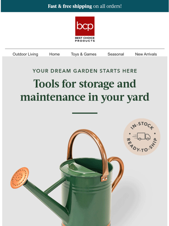 BestChoiceProducts Ready for Outdoor Season? Milled