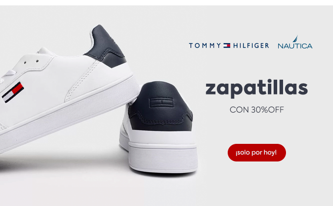 Dafiti: Zapatillas Tommy Hilfiger y Nautica con 30% OFF Solo por hoy! |  Milled
