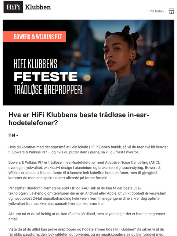 HiFi klubben Her er HiFi Klubbens beste trdlse inears Milled
