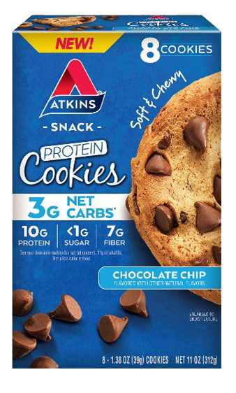 Protein Chocolate Chip Cookies Box