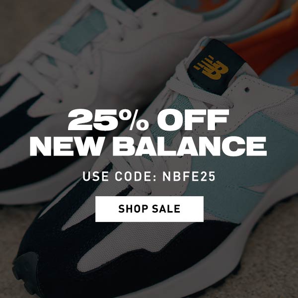 25 off new balance