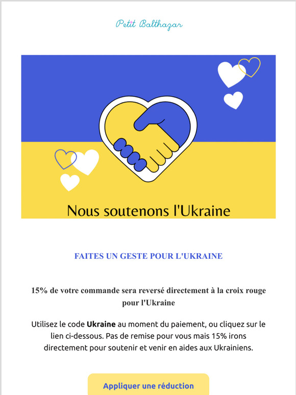 Soutenez l'Ukraine