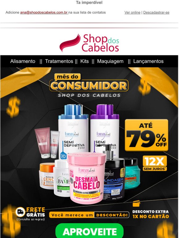 Ms do Consumidor: At 79% OFF