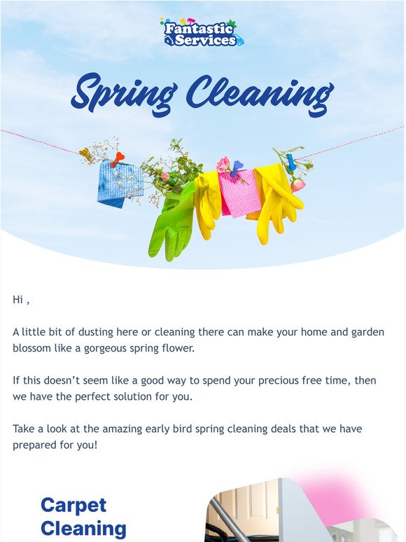 Spring cleaning is a waste of time