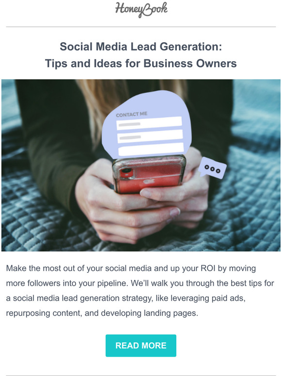 How to get more leads & ROI from social media