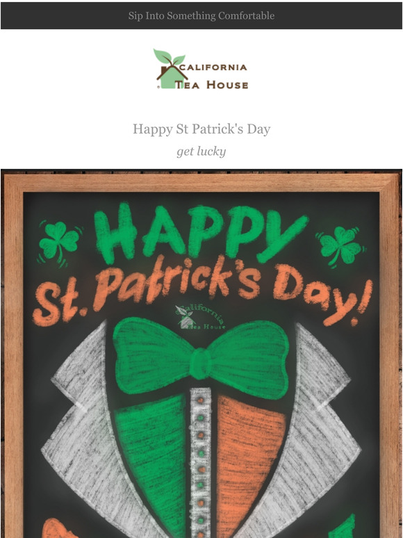  Green Tea Sale - Saint Patrick's Day 