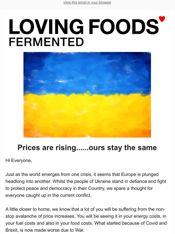 Prices are rising......ours stay the same