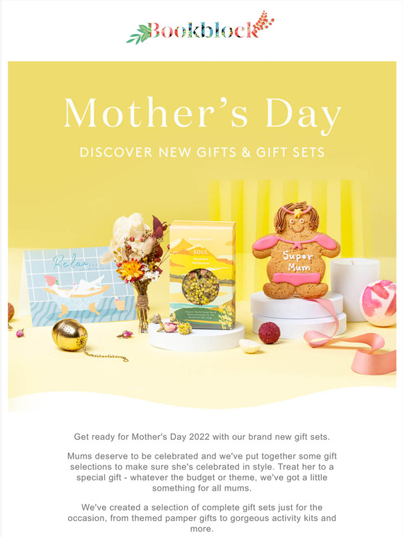 Special Mother's Day Gifts  Choose from brand new gift sets